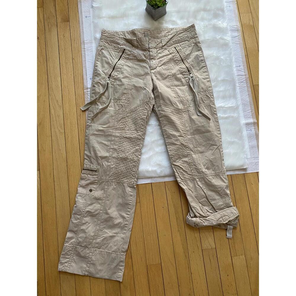 American Eagle Outfitters Women's Casual Pants Beige Size 12 Regular